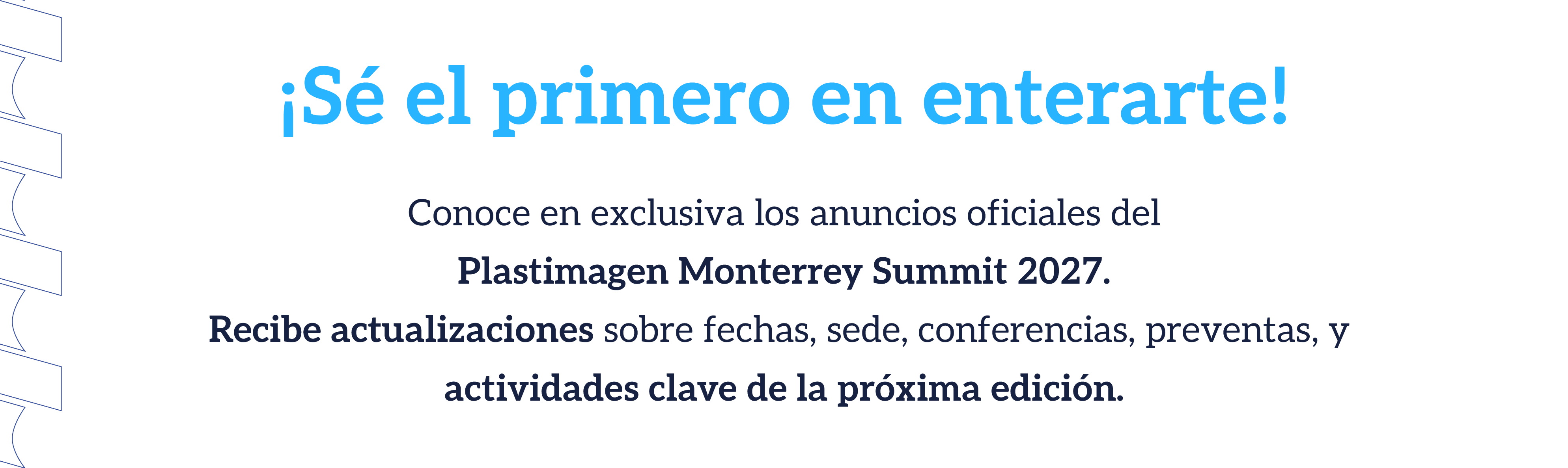 ¡Sé el primero en entertarte!